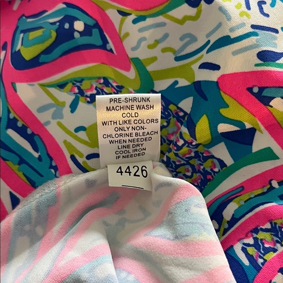 Lulu-B Bright Bold Tropical Dress Size Medium Nwot - Picture 6 of 6